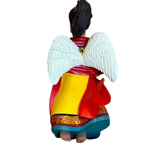 1996 CELEBRATION OF ANGELS Kwanzaa Hallmark Ornament Collectible #2/4 SIGNED - Picture 8 of 9